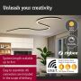 Oprawa liniowa systemu LINION LED SH ZIgbee17W 1m 3000K IP20 150VA 24V czarny RAL 9004 / aluminium - 14