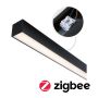 Oprawa liniowa systemu LINION LED SH ZIgbee17W 1m 3000K IP20 150VA 24V czarny RAL 9004 / aluminium - 2