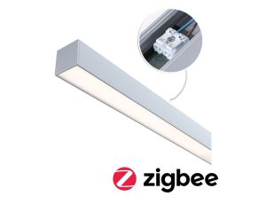 Oprawa liniowa systemu LINION LED SH ZIgbee17W 1m 3000K IP20 150VA 24V chrom matowy RAL 9006 / aluminium