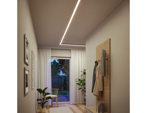 Oprawa liniowa systemu LINION LED SH ZIgbee17W 1m 3000K IP20 150VA 24V chrom matowy RAL 9006 / aluminium - 9