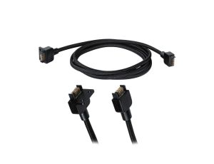 Przewód zasilający systemu LINION LED 1,75m IP20 24V DC czarny matowy / tkanina tworzywo sztuczne