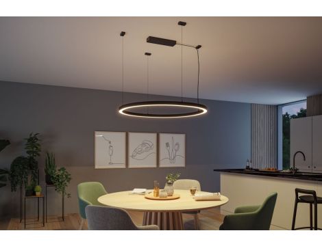 Przewód zasilający systemu LINION LED 1,75m IP20 24V DC czarny matowy / tkanina tworzywo sztuczne - 5