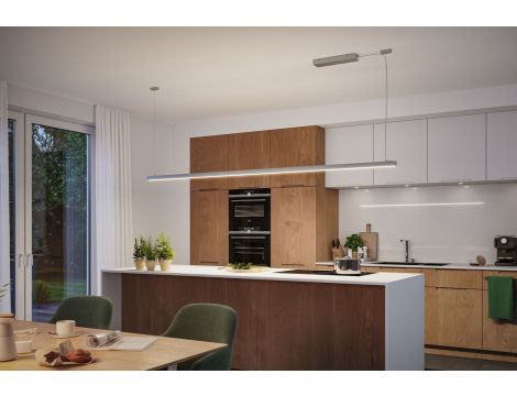 Maskownica profilu wygiętego aluminiowego systemu LINION biały / tworzywo sztuczne - 7