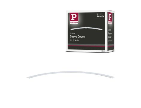 Maskownica profilu wygiętego aluminiowego systemu LINION biały / tworzywo sztuczne - 11