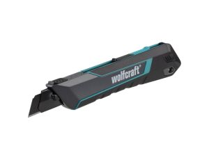 Nóż z odłamywanym ostrzem PRO SAFETY, 18 mm wolfcraft