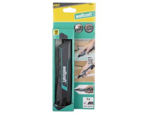Nóż z odłamywanym ostrzem PRO SAFETY, 18 mm wolfcraft - image 2