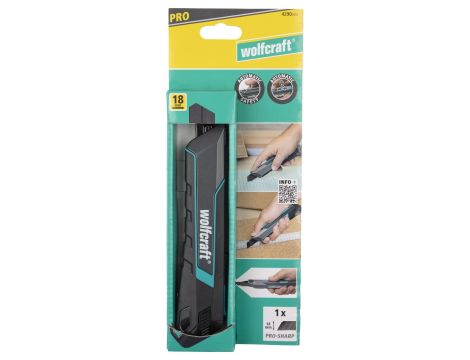 Nóż z odłamywanym ostrzem PRO SAFETY, 18 mm wolfcraft - 2