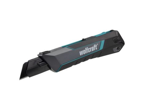 Nóż z odłamywanym ostrzem 25 mm PRO SAFETY, wolfcraft