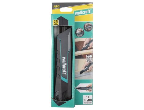 Nóż z odłamywanym ostrzem 25 mm PRO SAFETY, wolfcraft - 5