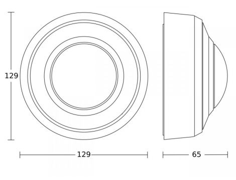 Czujnik obecności Steinel PD-8 ECO KNX natynkowy 16m max. 2000W IP54 230V biały - 4