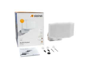 Naświetlacz bez czujnika Steinel XLED Protect  PIR 13,6W 3000K 1642lm IP54 IK03 230V biały / tworzywo sztuczne - image 2
