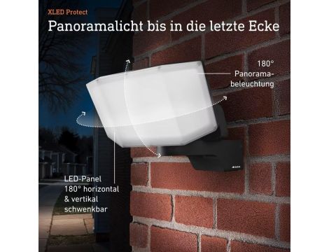 Naświetlacz bez czujnika Steinel XLED Protect  PIR 13,6W 3000K 1642lm IP54 IK03 230V biały / tworzywo sztuczne - 3