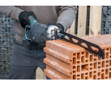 Brzeszczot szablasty HM 365 mm beton komórkowy, pustaki, proste cięcie, wolfcraft - 4