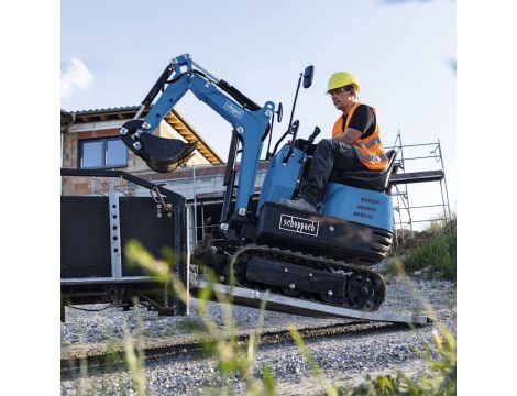 Minikoparka Scheppach EXC815 - 11