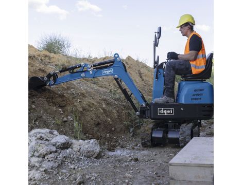 Minikoparka Scheppach EXC815 - 8
