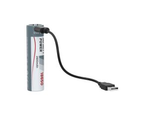 Wydajna bateria 18650 z ładowaniem USB-C 03.5959 - image 2