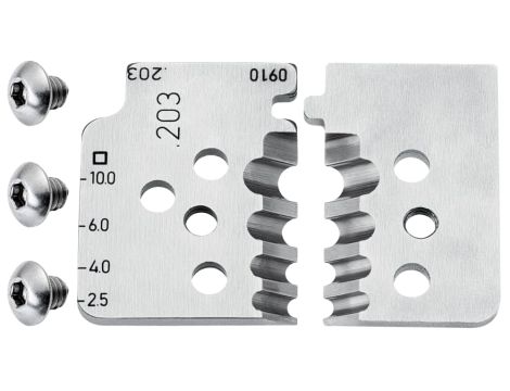 Knipex - 1 para zapasowych ostrzy do 12 12 10 - 12 19 10