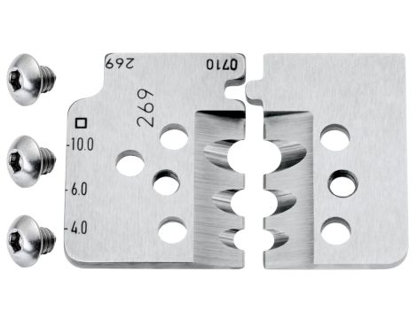 Knipex - 1 para zapasowych ostrzy do 12 12 12 - 12 19 12