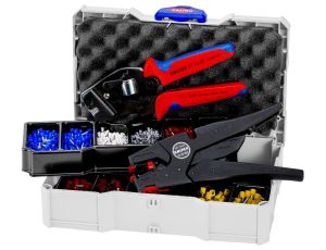 Knipex - Artykuły do zagniatania, Do tulejek kablowych 10 częśc - 97 90 16