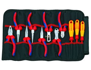 Knipex - Etui zwijane na narzędzia, 11-częściowe  - 00 19 41