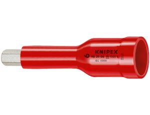 Knipex - Klucz trzpieniowy do śrub z gniazdem sześciokątnym, Z gniazdem czworokątnym 1/2
