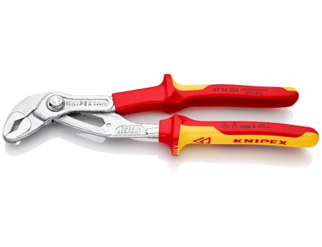 Knipex - KNIPEX Cobra® VDE, Szczypce nastawne do rur nowej generacji, izolowane  - 87 26 250