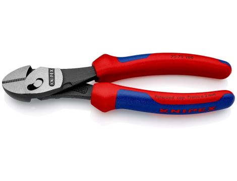 Knipex - KNIPEX TwinForce®, Szczypce tnące boczne o dużej wytrzymałości  - 73 72 180