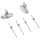 Knipex - Krętlik zapasowy, Do 00 21 0X (2x) - 00 21 99 V10