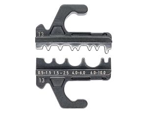 Knipex - Matryca zagniatająca, Dla nieizolowanych złączy kablowych  - 97 39 13