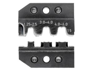 Knipex - Matryca zagniatająca, Do końcówek kątowych i końcówek nasuwanych, nieizolowanych  - 97 49 15