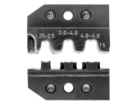 Knipex - Matryca zagniatająca, Do końcówek kątowych i końcówek nasuwanych, nieizolowanych  - 97 49 15