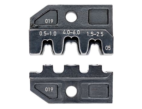 Knipex - Matryca zagniatająca, Do końcówek nasuwanych, nieizolowanych (szerokość końcówki 4,8 + 6,3 mm)  - 97 49 05