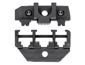 Knipex - Matryca zagniatająca, Do wtyków telefonicznych typu Western  - 97 49 70