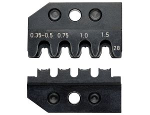 Knipex - Matryca zagniatająca, Do złączy AMP Superseal 1.5 series® firmy Tyco Electronics  - 97 49 28