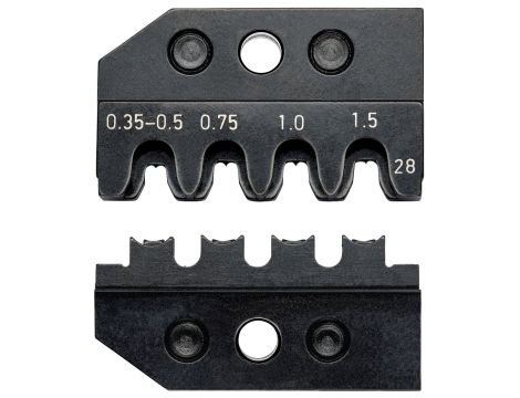 Knipex - Matryca zagniatająca, Do złączy AMP Superseal 1.5 series® firmy Tyco Electronics  - 97 49 28