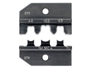 Knipex - Matryca zagniatająca, Do złączy fotowoltaicznych MC4® (Multi-Contact)  - 97 49 71