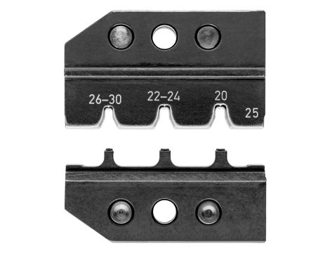 Knipex - Matryca zagniatająca, Do złączy typu Micro-Fit 3.0 firmy Molex LLC  - 97 49 25