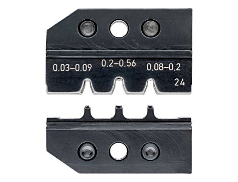 Knipex - Matryca zagniatająca, Do złączy wtykowych D-Sub  - 97 49 24