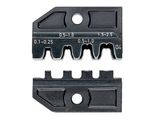 Knipex - Matryca zagniatająca, Nieizolowanych końcówek kablowych nasuwanych 'żeńskich