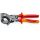 Knipex - Nożyce do kabli, (z mechanizmem zapadkowym)  - 95 36 250