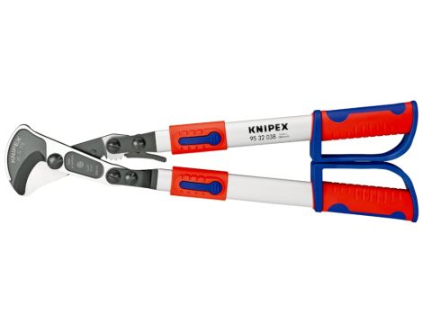 Knipex - Nożyce do kabli, (z mechanizmem zapadkowym) I ramionami teleskopowymi - 95 32 038