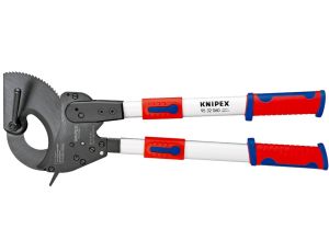 Knipex - Nożyce do kabli, (z mechanizmem zapadkowym) I ramionami teleskopowymi - 95 32 060