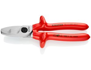 Knipex - Nożyce do kabli, Z podwójnym ostrzem  - 95 17 200