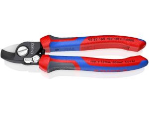 Knipex - Nożyce do kabli, Ze sprężyną rozwierającą  - 95 22 165