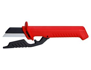 Knipex - Nóż do kabli, Z wymiennym ostrzem  - 98 56