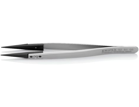 Knipex - Pinceta ESD z wymiennymi końcówkami - 92 81 05