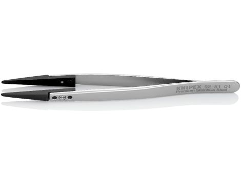 Knipex - Pinceta ESD z wymiennymi końcówkami - 92 81 04