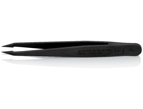 Knipex - Pinceta z tworzywa sztucznego ESD - 92 09 02 ESD