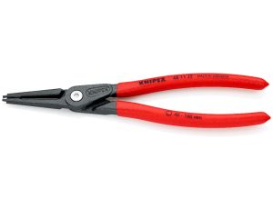 Knipex - Precyzyjne szczypce do pierścieni osadczych, Do montażu pierścieni wewnętrznych w otworach  - 48 11 J3