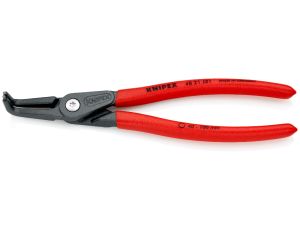 Knipex - Precyzyjne szczypce do pierścieni osadczych, Do montażu pierścieni wewnętrznych w otworach  - 48 21 J31
